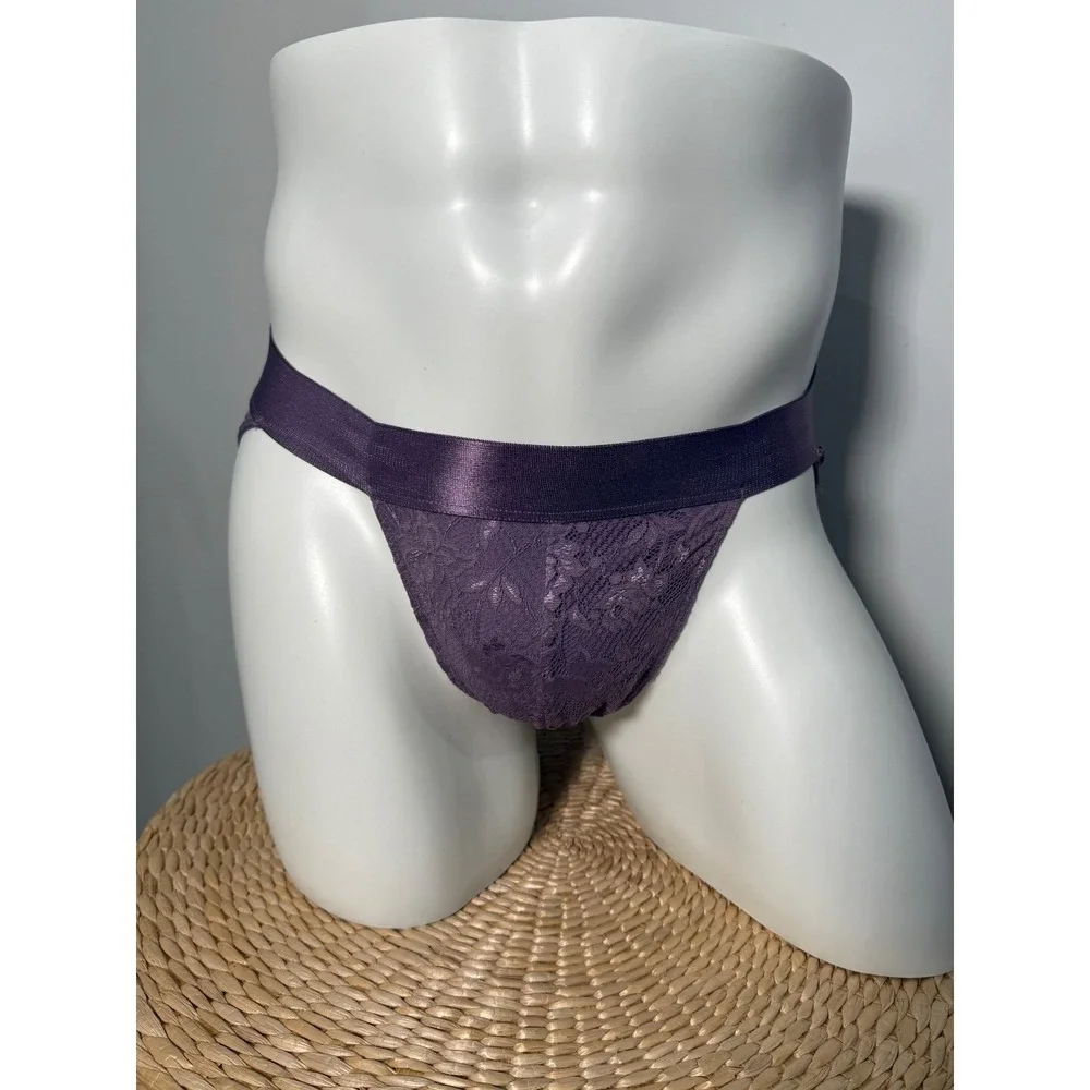 Cosabella Never Say Never Lace Sports‎ Brief Himalayan Sky Underwear size M